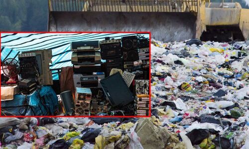 E-waste management drive conducted by 8,000 students