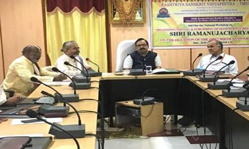 Digitisation going on at  brisk pace: Vice-Chancellor Prof V Muralidhara Sharma