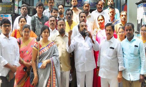 Regularise contract staff: R Krishnaiah