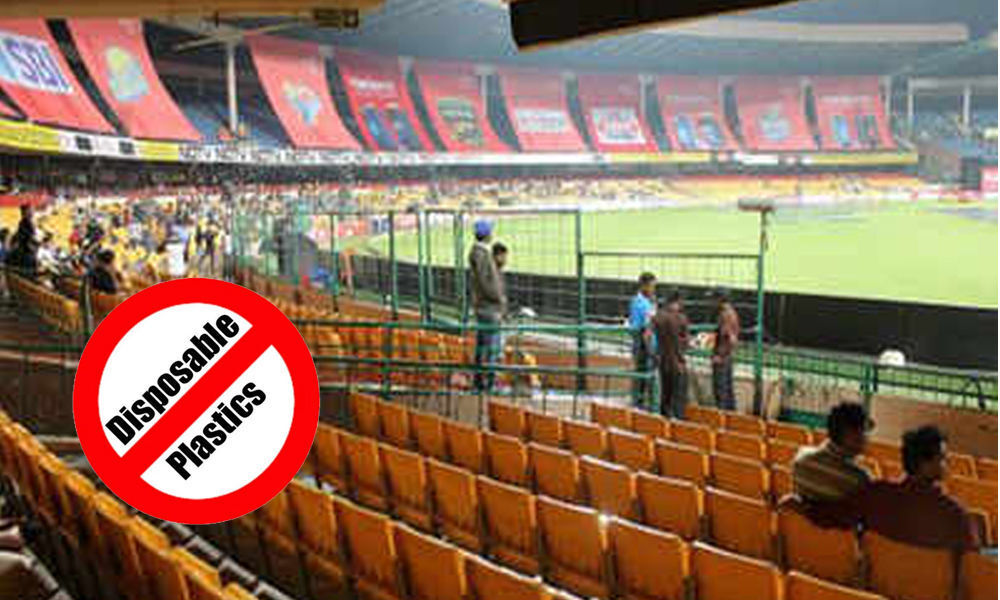 BBMP asks KSCA to ban the use of plastic for the IPL