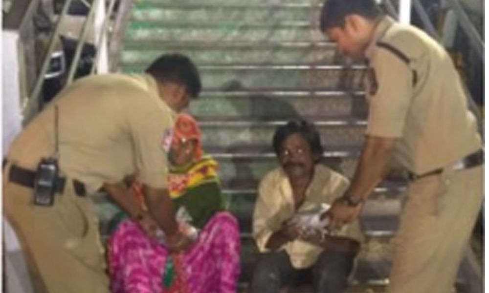 Hyderabad cops turn good samaritan, helps elderly couple to reach their son