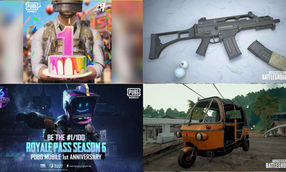 PUBG Mobile First Anniversary: New weapons, vehicles, season 6 and more