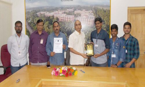 SRKR bags Best Student Chapter award