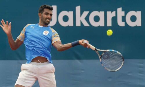 Prajnesh intosecond straight Masters main draw appearance