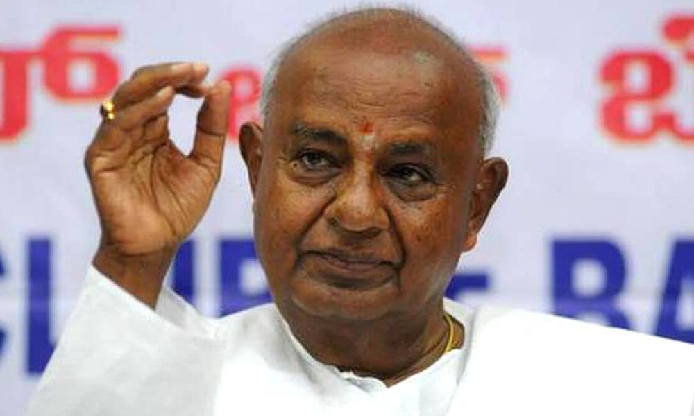 Gowda zeroes on Tumkur constituency for upcoming Lok-Sabha elections