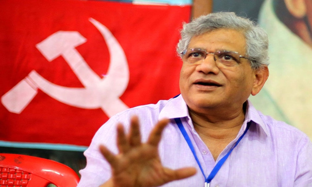 Demonetisation was to whitewash black money: Sitaram Yechury