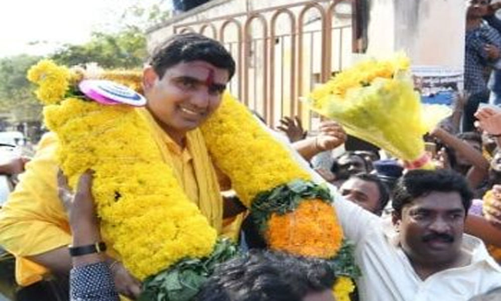 TDP Christian Cell honours Lokesh