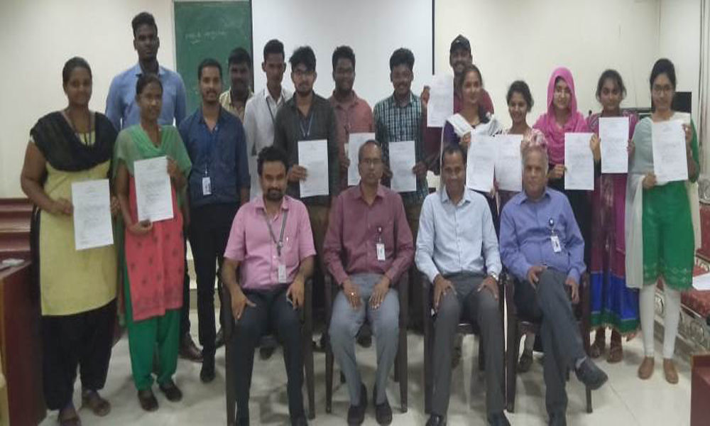 13 QIS students selected in campus drive