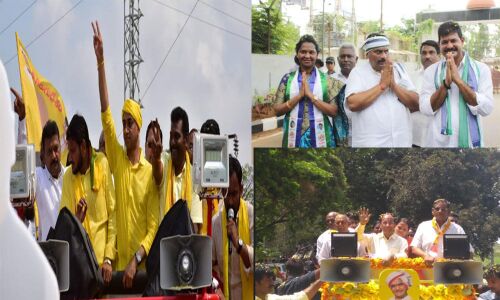 Kodela, Rayapati,Galla Jayadev, Kanna, Modugula Venugopala Reddy filed nominations