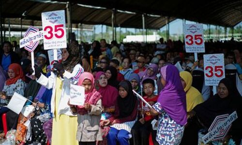 In Thailands restive deep south, polls stir rare enthusiasm