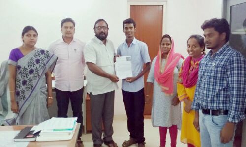 IIIT student stands first in space contest