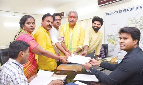 Chittoor receives over 100 nominations