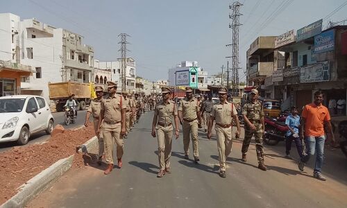 CRPF conducts flag march