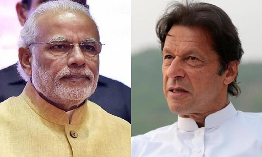 Peaceful atmosphere must, PM Modi tells Imran Khan