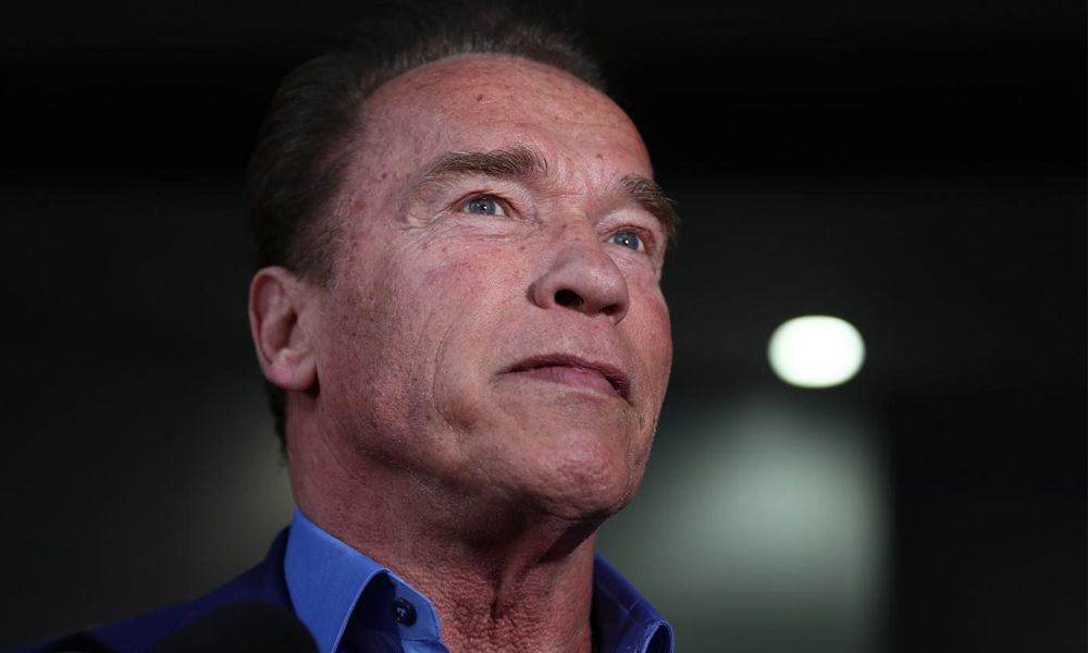 Watch Arnold Schwarzenegger chase a minipony