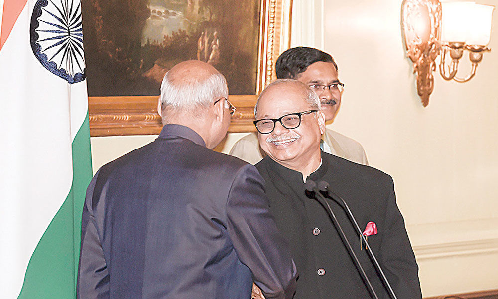 Justice Ghose takes oath as first Lokpal of India
