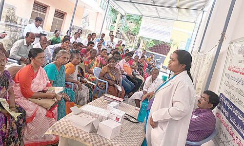 Awareness camp on bone health held