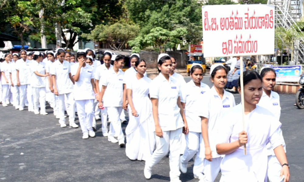 Rally organised on World TB Day