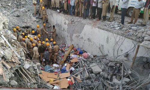 Dharwad building collapse: Death toll rises to 16, rescue operation underway