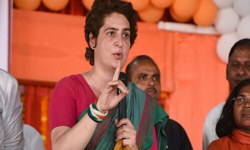 Chowkidars only working for rich Priyanka Gandhi on unpaid dues of sugarcane farmers