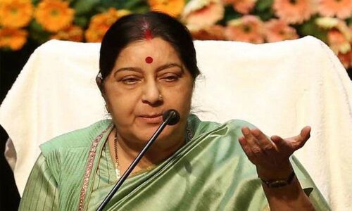 Bringing back IAF pilot in 2 days from Pak was major success: Sushma Swaraj