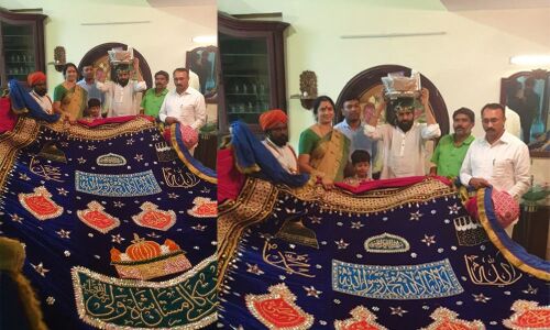 JSP chief offers Chaddar to Dargah