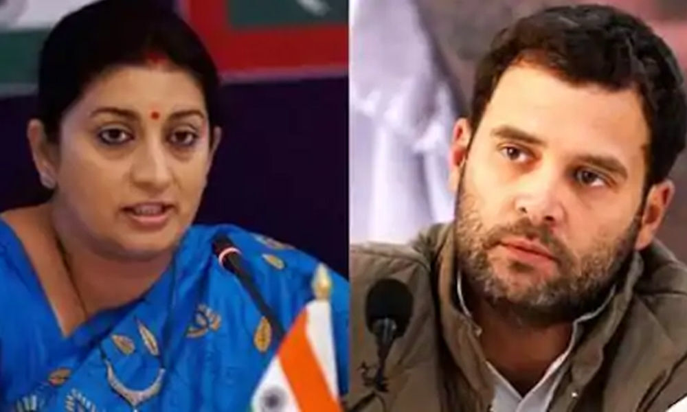 Riding on Amethi work, Smriti a tough challenge to Rahul