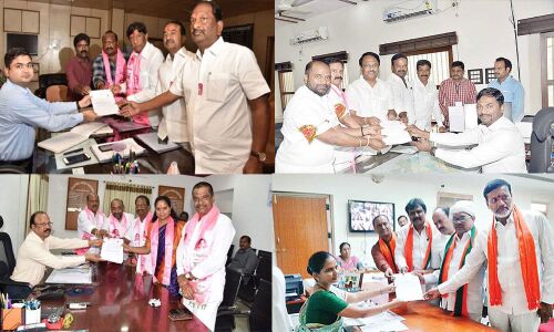 795 candidates file nominations for 17 Lok Sabha seats in Telangana