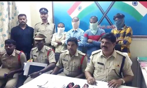 Four held for stealing electric wires from farmlands