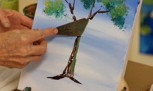 Palette Knife painting