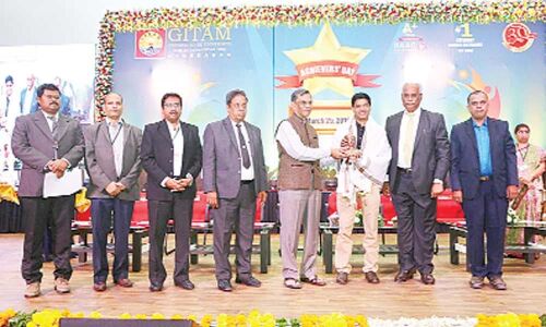 Achievers Day celebrated at GITAM