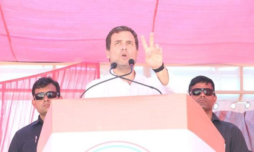 Congress will launch a surgical strike on poverty: Rahul Gandhi