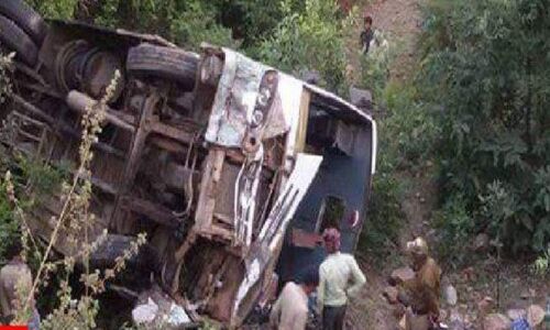 3 killed as bus crashes into gorge in Madhya Pradesh