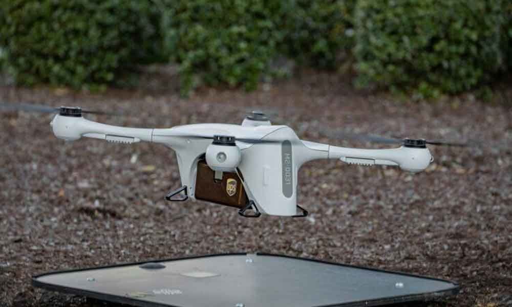 UPS launches package delivery by drone