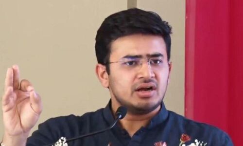 BJP nominates Tejaswi Surya for Bangalore South