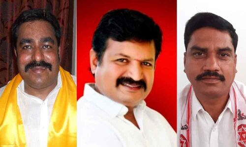 Triangular fight in Thamballapalle