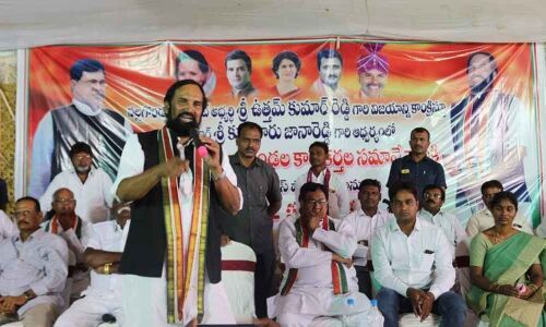 Post Jeevan Reddys win, Uttam doubts functioning of EVMs