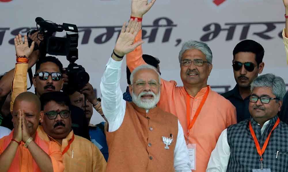 Modi promises new India as he launches election campaign
