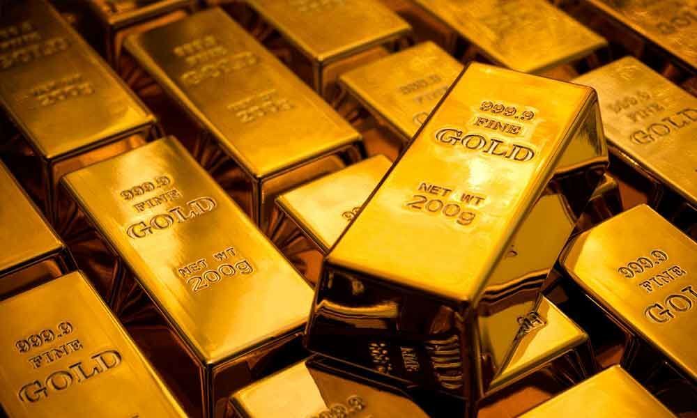 Gold prices gained Rs 35 to Rs 33,095 per 10 gram