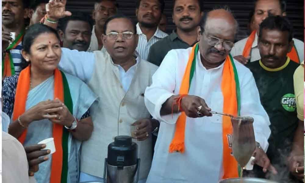 TRS failed to develop Warangal: BJP