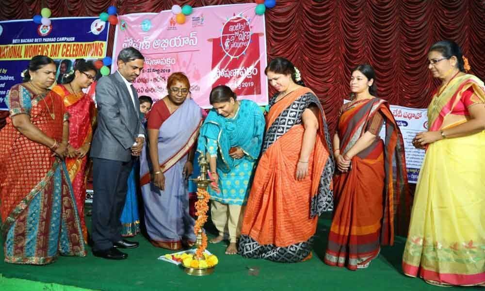 World Womens Day and Beti Bachao fete held