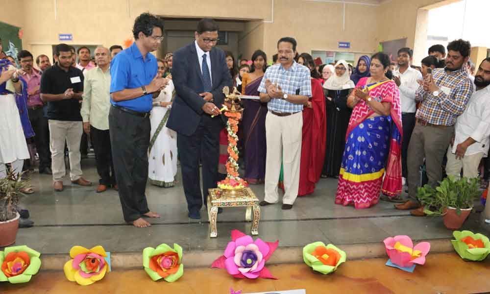 Teaching aids expo inaugurated at English and Foreign Languages University