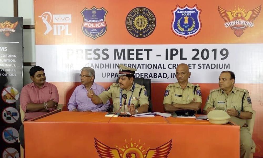 Cops pad up for IPL matches at Uppal stadium