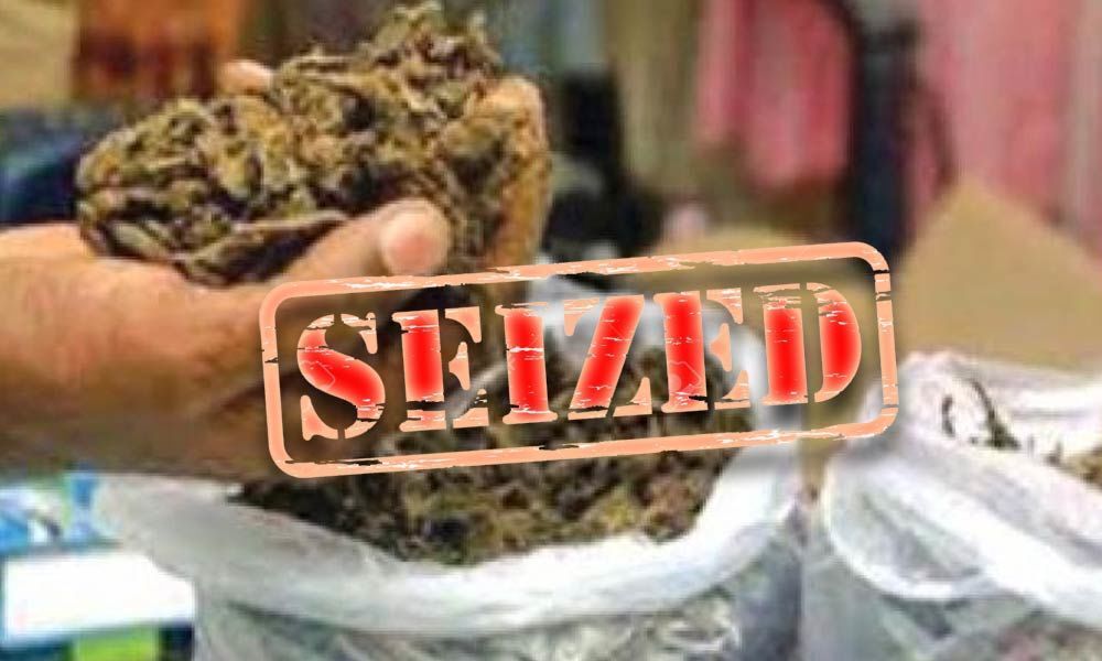 3 held,15 kg dry ganja seized