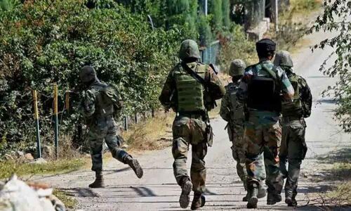 Street violence as 3 militants die in Kashmir