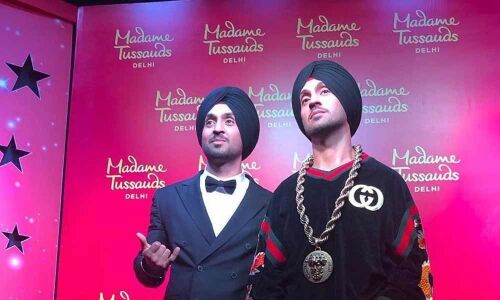 Diljit Dosanjh unveils his wax statue at Delhis Madame Tussauds