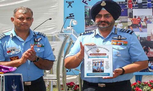 IAF felicitates its meritorious sportsmen