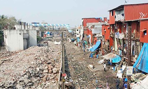 Unplanned colonies, haphazard growth