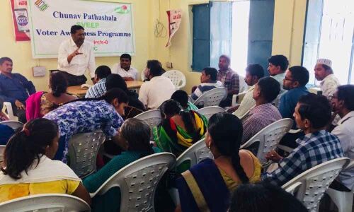 Mock polls held for PwD voters