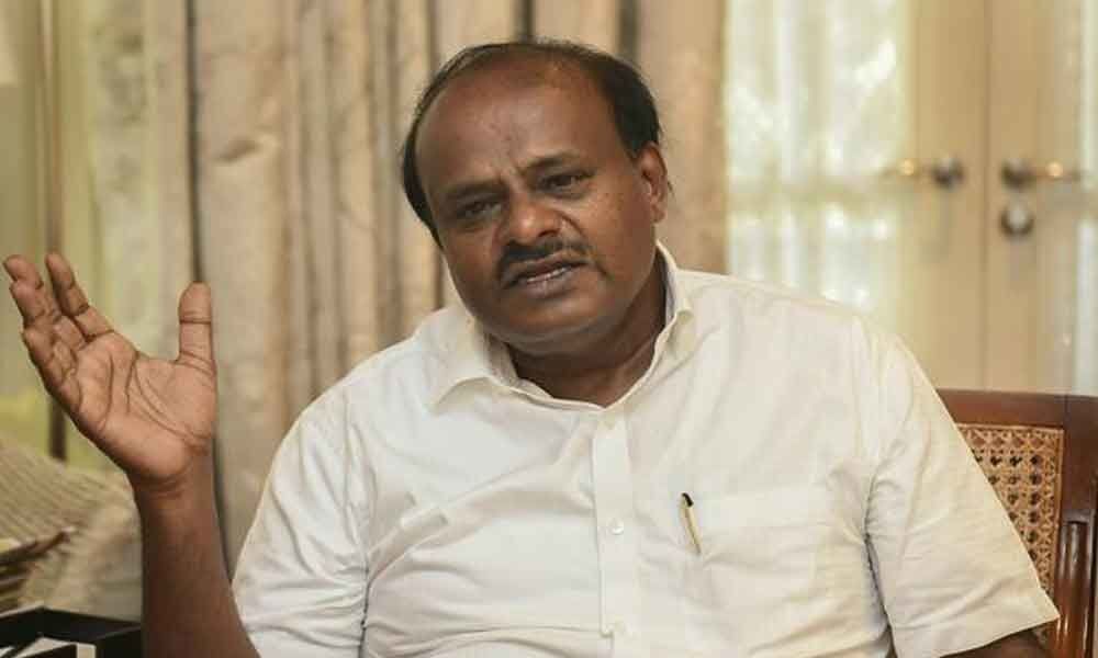 This is revenge politics; we wont be cowed down by this: CM Kumaraswamy